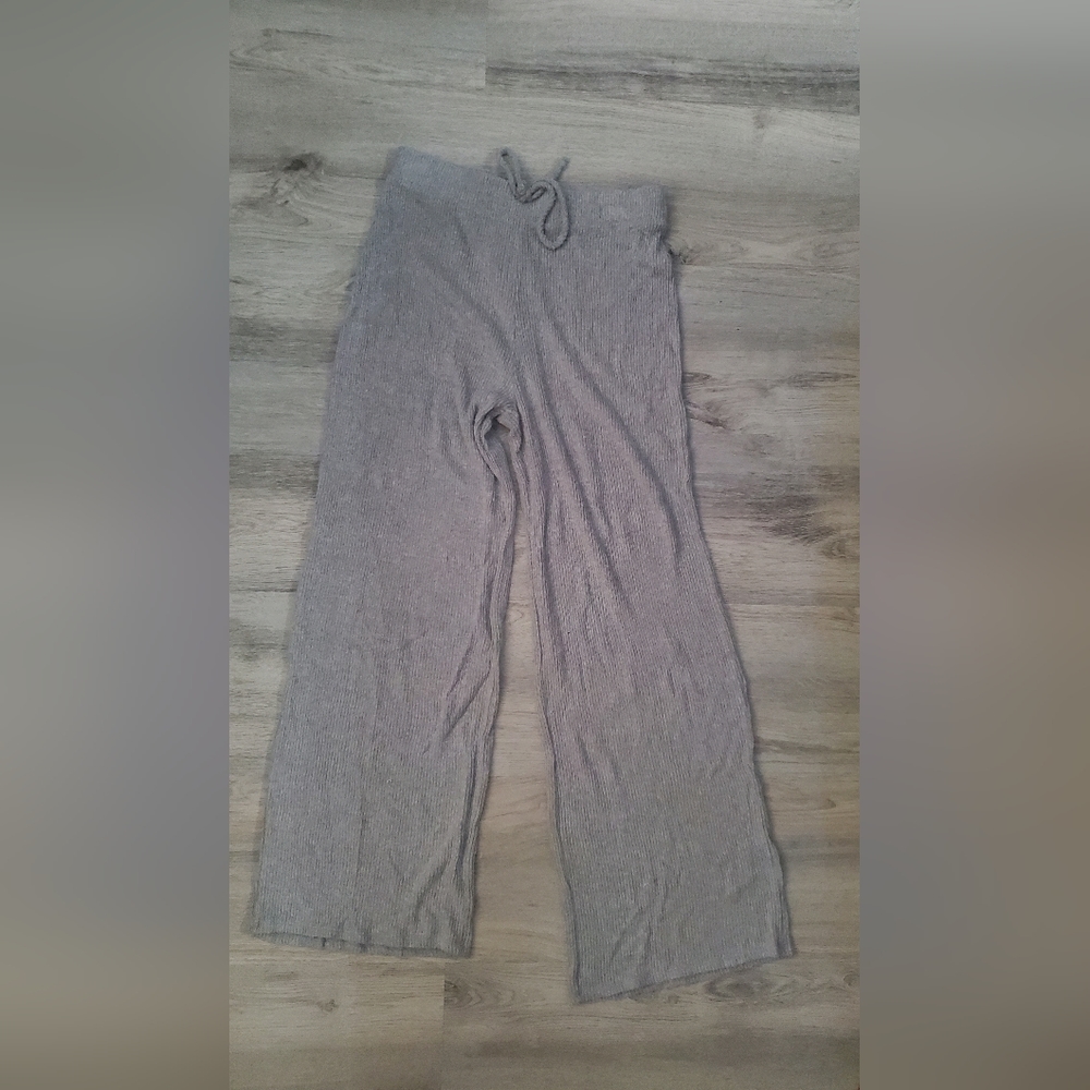LA luxe gray pants